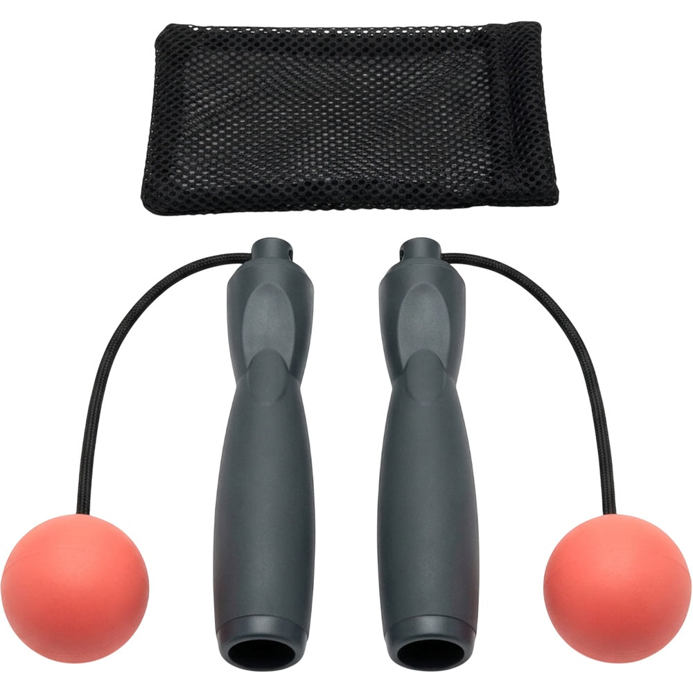 Tirgo Cordless Weighted Ball Jump Rope 180 g Charcoal Coral - Product view