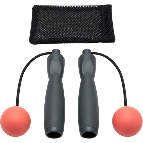 Tirgo Cordless Weighted Ball Jump Rope 180 g Charcoal Coral - Product view